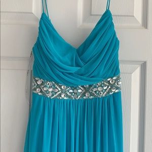 💙BLUE PROM DRESS!!